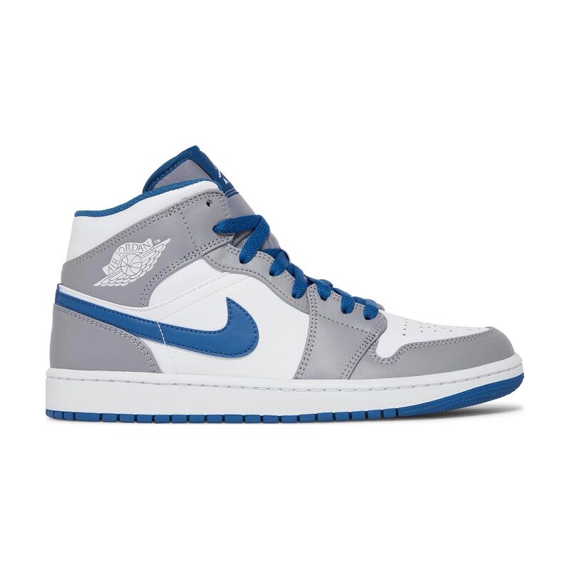 Air Jordan 1 Mid - Cement True Blue