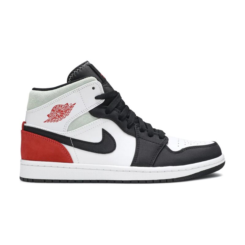 Air Jordan 1 Mid SE - Red Black Toe