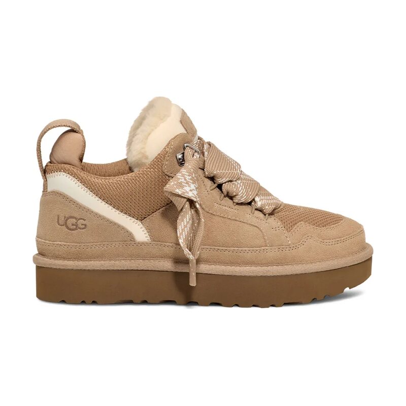 UGG Womens Lowmel Sneaker Sand