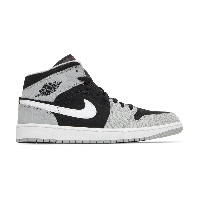 AIR JORDAN 1 MID SE - ELEPHANT TOE BLACK