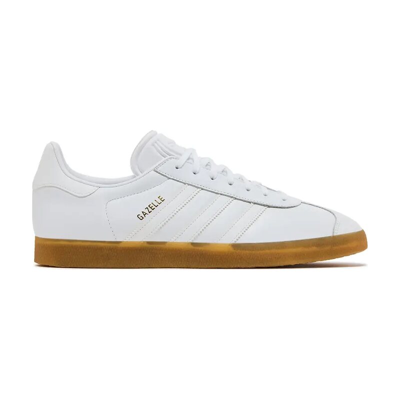Gazelle - White Leather Gum