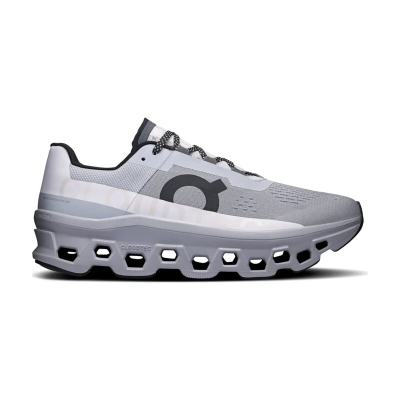 On Cloudmonster - Alloy Silver